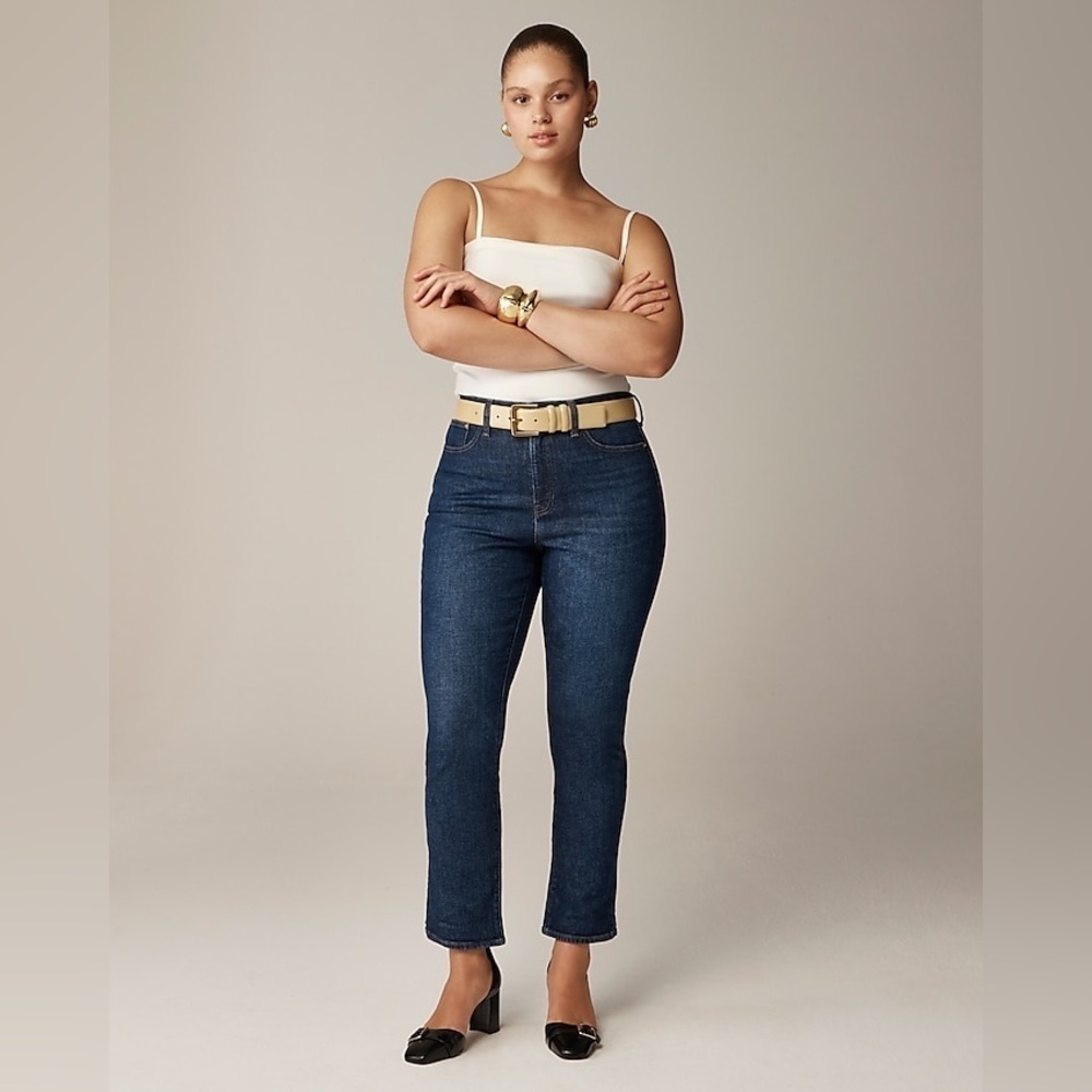 J.Crew High-rise straight jean in 1996 semi-stretch NWT SZ 31 $148 retail